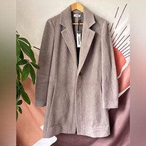 L'AGENCE Taupe Coat